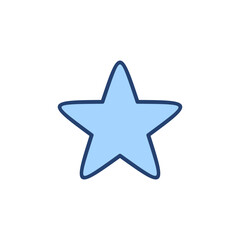 Obraz premium Star icon vector. rating sign and symbol. favourite star icon