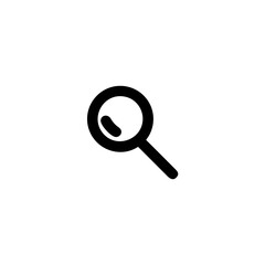 Zoom find icon symbol image vector. Ilustration of search magnifier icon image design