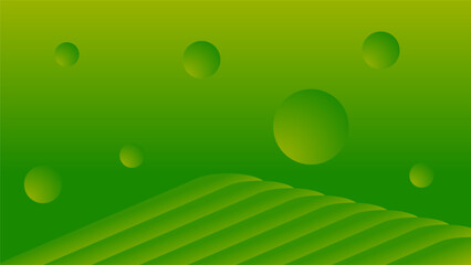 Abstract background with yellow green gradations