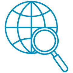 Zoom find icon symbol image vector. Ilustration of search magnifier icon image design