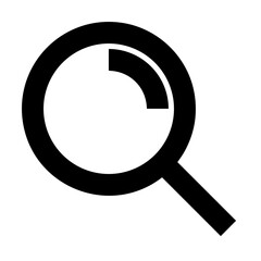 Zoom find icon symbol image vector. Ilustration of search magnifier icon image design