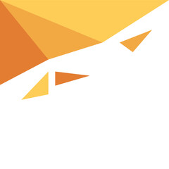 Orange Triangle Shape Corner-01