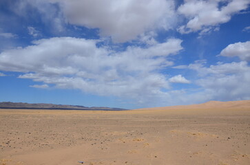 sand dunes and sky