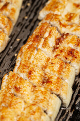 eels split and broiled[grilled] in soy