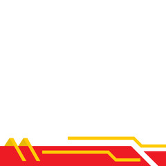 Geometric Footer