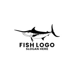Fish Logo vector, Fishing logo, fish shop logo design template
