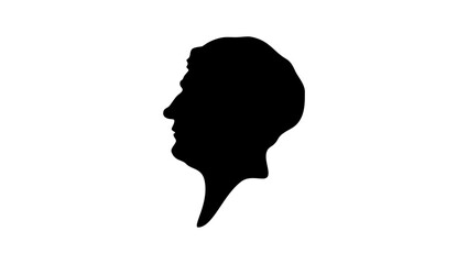 Seneca the Younger silhouette
