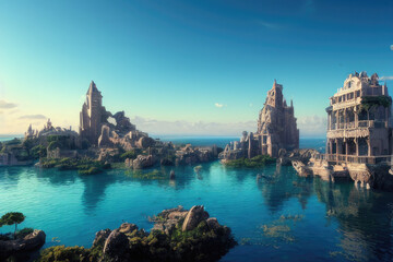 Fototapeta premium Design image of AI The design reflects the well-being of people, beautiful, beautiful images, wallpapers, cover images, computer screen savers. Rogue Tuktuk graphics, people, animals