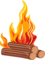 Wood Campfire Bonfire