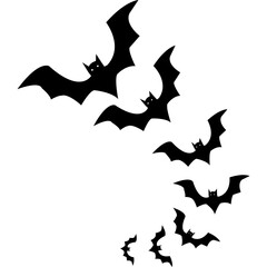 Halloween Bat Silhouette