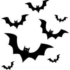 Halloween Bat Silhouette