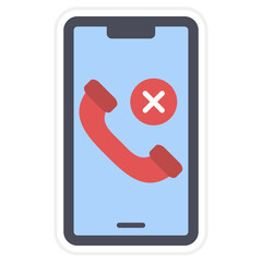 Rejected Call Icon