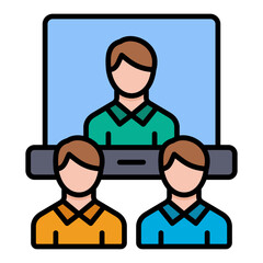 Video Conference Icon