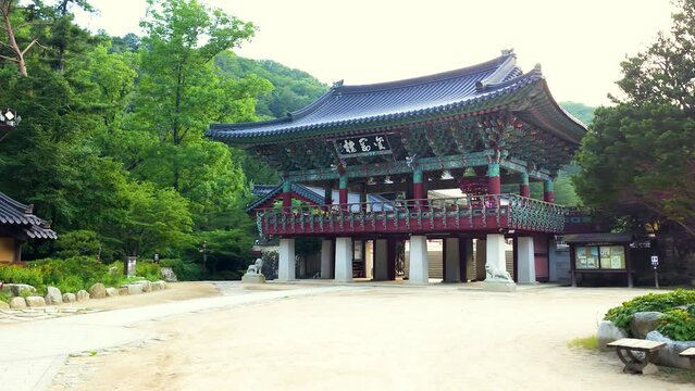 한국, 오대산에 있는 월정사