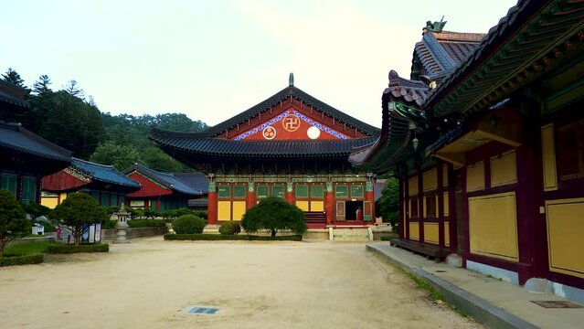한국, 오대산에 있는 월정사