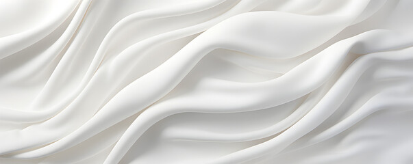 Obraz premium fond rempli par un drap blanc plissé