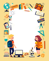 back to school background