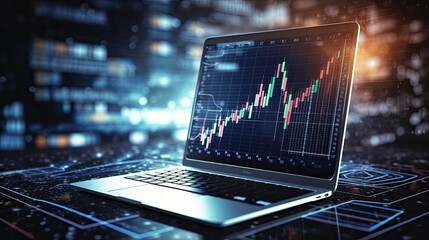 Online trading and stock market and investment, generative ai