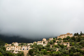 the picturesque Spanish-style village of Deia in Mallorca
