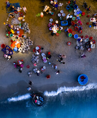 Fototapeta premium Tam Tien Fish market, Quang Nam province, Vietnam