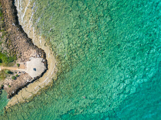 green water beach crystal cyprus