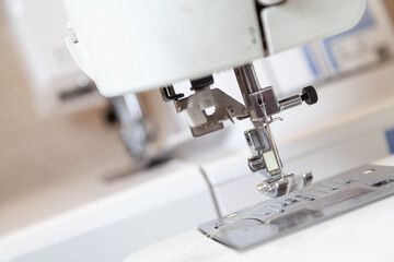 Main movable element of  modern sewing machine