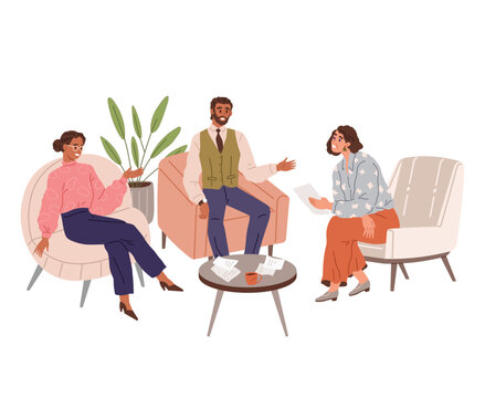 People office work. Vector illustration. People in office work alongside colleagues from diverse backgrounds and experiences Office workers understand importance of teamwork in achieving success
