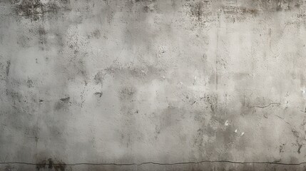 Light grungy concrete wall background texture. Ai generative art.