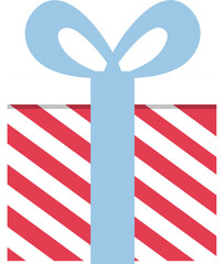 Gift box Illustration, Cute Gift box, aesthetic gift box, birthday clipart