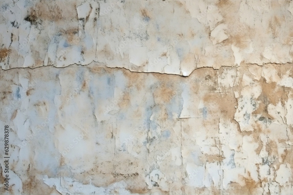 Poster Generative AI : Cement wall background. Texture placed over an object to create a grunge effect for your design.