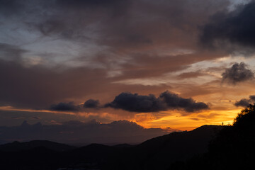 美しい夕焼け