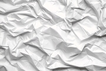 Obraz premium Generative AI : white creased poster texture