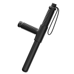 Police Baton 3D Icon