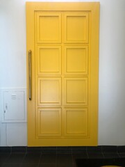 노란색 인테리어 문