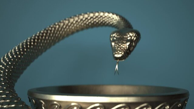 4k Video Aesculapian Staff, ProRes 4444.