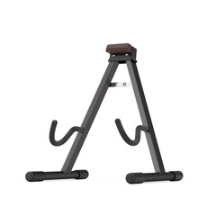 Black Modern Guitar Stand. 3d Rendering