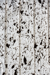 Dirty spots, a grain on the metal surface. Abstract texture of dust particles and dust grains, arrow overlay