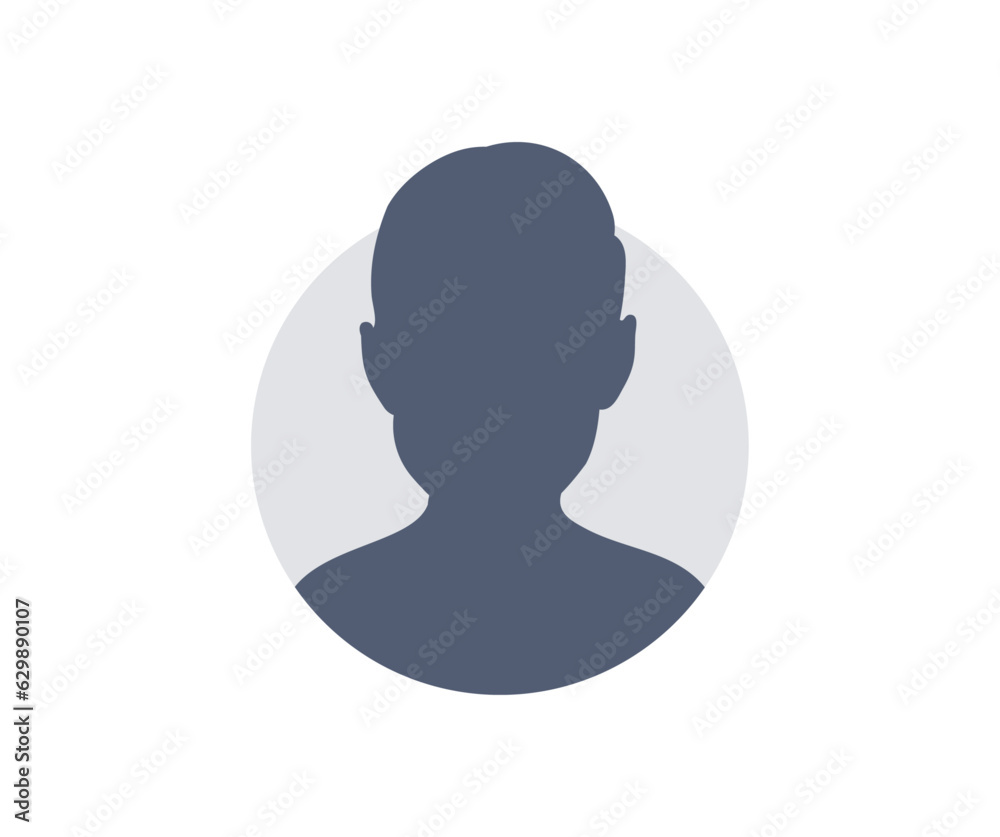 Aufkleber default avatar profile. user profile icon. profile picture, portrait symbol. user member, people ico