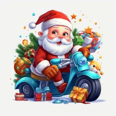 Christmas Themed Character Graphics Element created with Generative AI