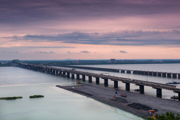 Naklejka premium City Street Building View, Montreal, Quebec, Canada