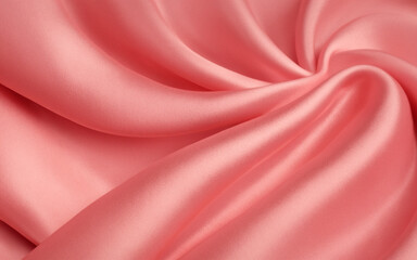 red silk background