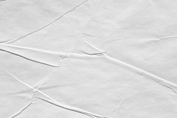Paper white with wet effect texture, gray background for web design. Old cardboard cover template...