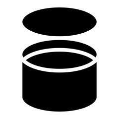 canned seafood glyph 