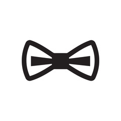 Bow tie Icon vector logo design
