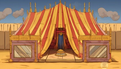 Illustration of the Tabernacle