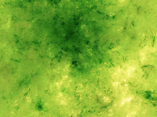 green abstract fractal background 3d rendering illustration