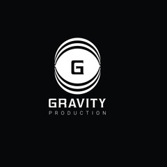 Letter G minimal abstract logo design