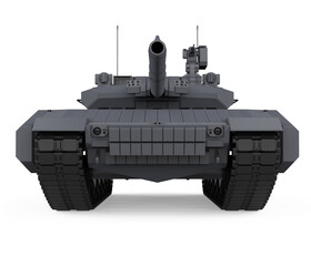 Military Tank Isolated