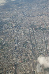 aerial photography of the mega city Bangkok