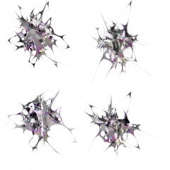 Sophocles - Renaissance Portrait Bust in Black Marble and Gold